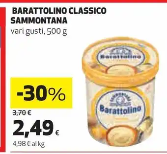 Ipercoop Barattolino classicco sammontana offerta