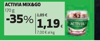 Ipercoop Activia mix&go offerta