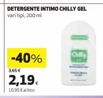 Coop Detergente intimo chilly gel offerta