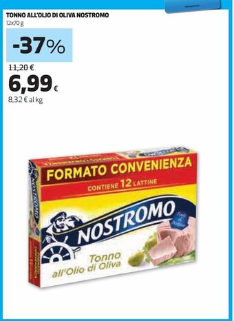 Tonno all'olio di oliva nostromo