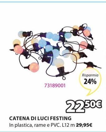 JYSK Catena di luci offerta