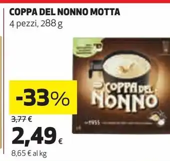 Coop Coppa del nonno motta offerta