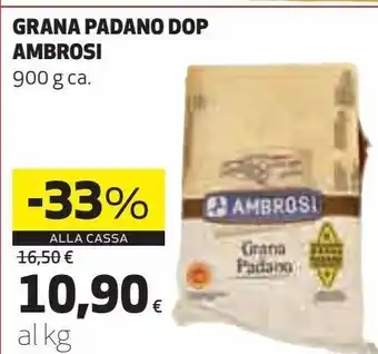 Coop Grana padano dop ambrosi offerta
