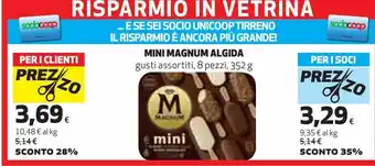 Coop Mini magnum algida offerta