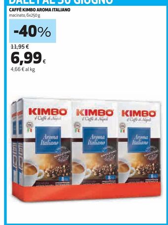 Coop Caffè kimbo aroma italiano offerta