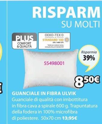 JYSK Guanciale in fibra offerta