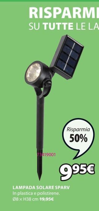 Lampada solare