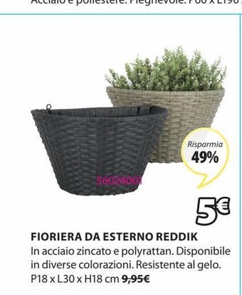 JYSK Fioriera da esterno offerta