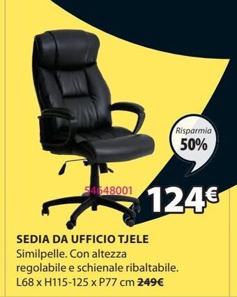 JYSK Sedia da ufficio offerta