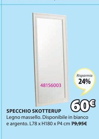JYSK Specchio offerta