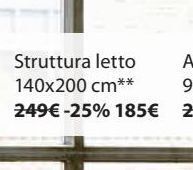 JYSK Struttura letto offerta