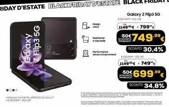 Euronics Galaxy z flip3 5g offerta