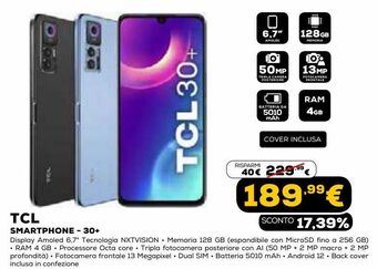 Euronics Tcl smartphone - 30+ offerta