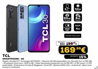 Euronics Tcl smartphone - 30 offerta
