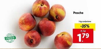 Lidl Pesche 1 kg offerta