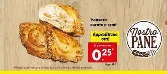 Panscrò carote e semi 57g