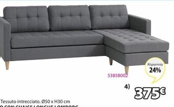 Divano con chaise longue