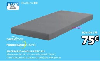 JYSK Materasso a molle offerta
