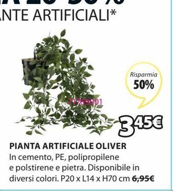 JYSK Pianta artificiale offerta