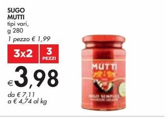 Bennet Sugo mutti tipi vari g 280 offerta
