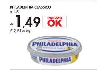 Bennet Philadelphia classico g 150 offerta