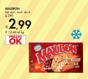 Bennet Maxibon tipi vari conf da 4 g 240 offerta