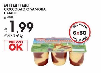 Bennet Muu muu cameo mini vaniglia, cioccolato g 300 offerta