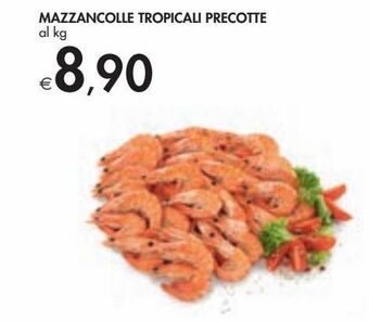 Mazzancolle tropicali precotte al kg