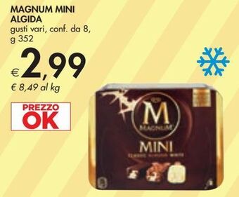 Bennet Magnum mini algida gusti vari conf da 8 g 352 offerta