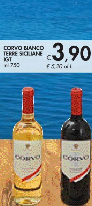 Bennet Corvo bianco terre siciliane igt ml 750 offerta