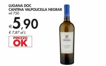 Bennet Lugana doc cantina valpolicella negrar ml 750 offerta