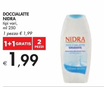 Bennet Doccialatte nidra tipi vari ml 250 offerta