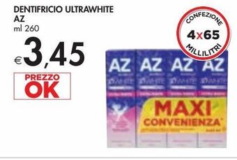 Bennet Dentifricio az ultrawhite ml 260 offerta