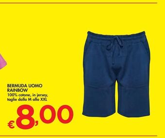 Bennet Bermuda uomo rainbow offerta