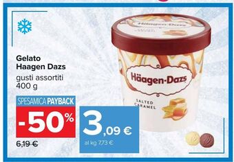 Carrefour Iper Gelato haagen dazs offerta