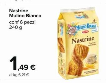 Carrefour Iper Nastrine mulino bianco offerta
