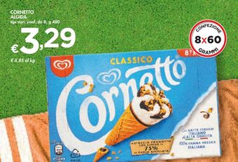 Bennet Cornetto algida offerta