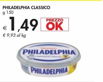 Bennet Philadelphia classico g 150 offerta