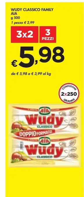 Bennet Wudy classico family aia g 500 offerta