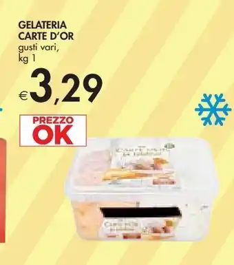 Gelateria carte d'or gusti vari 1 kg
