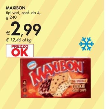 Bennet Maxibon tipi vari conf da 4 g 240 offerta