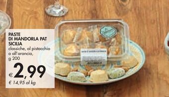 Bennet Paste di mandorla pat sicilia offerta