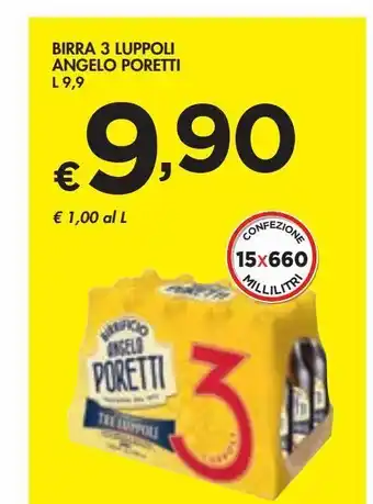 Bennet Birra 3 luppoli angelo poretti l 9.9 offerta