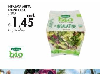 Bennet Insalata mista bennet bio g 200 offerta