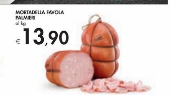 Bennet Mortadella favola palmieri al kg offerta
