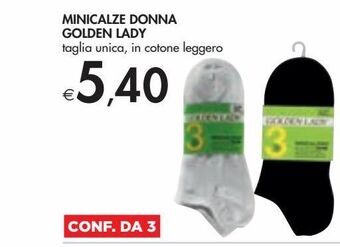 Bennet Minicalze donna golden lady offerta