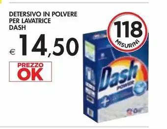 Bennet Detersivo in polvere dash per lavatrice offerta
