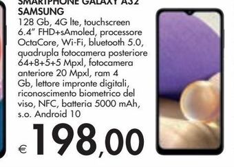 Bennet Smartphone galaxy a32 samsung offerta