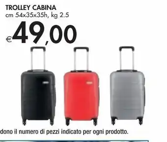 Bennet Trolley cabina offerta