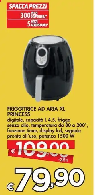 Bennet Friggitrice a aria xl princess offerta
